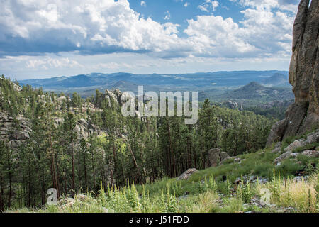 Landscape along Needles Highway in Custer State Park, South Dakota, USA. Stock Photo