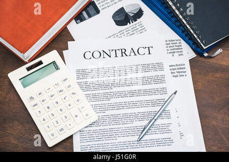 law concept. different objects of lawyer Stock Photo