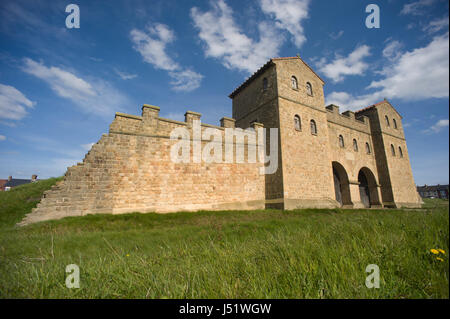 Arbeia Roman Fort, South Shields Stock Photo