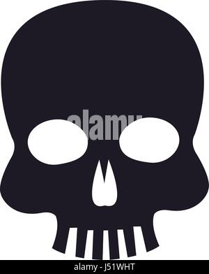 skull piracy virus technology concept Stock Vector