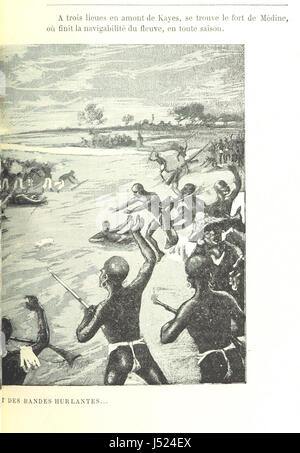 Image taken from page 187 of 'Côte occidentale d'Afrique. Vues, scènes, croquis. Nombreuses illustrations, etc' Stock Photo