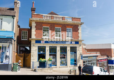 Malvern Tourist Information Office in Great Malvern, Worcestershire Stock Photo