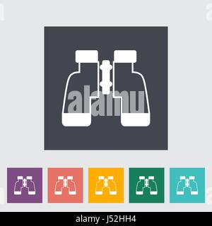 Binoculars Stock Vector
