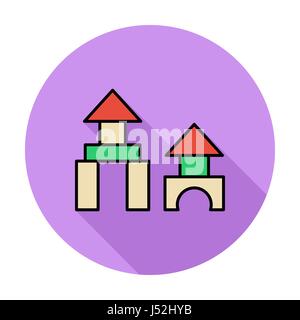 Building block Stock Vector