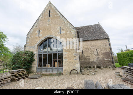 Cotswold Woollen Weavers, Filkins, Oxfordshire, England, UK Stock Photo