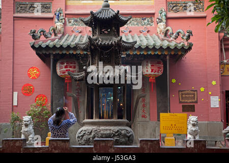 Jade Emperor Pagoda, Saigon, Vietnam Stock Photo