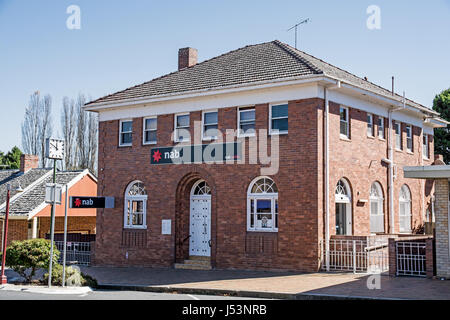 National Australia Bank,Bridge Street Uralla NSW Australia. Stock Photo