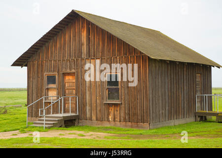 Carter House, Colonel Allensworth State Historic Park, California Stock Photo