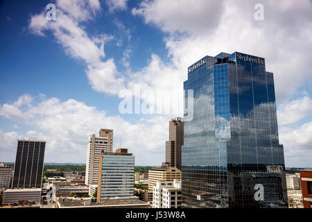 Little Rock Arkansas,skyline,modern high rise,rises skyscraper skyscrapers building buildings,office buildings,city skyline,Stephens' Inc.,downtown,AR Stock Photo