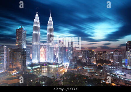 Kuala Lumpur, Malaysia skyline. Stock Photo
