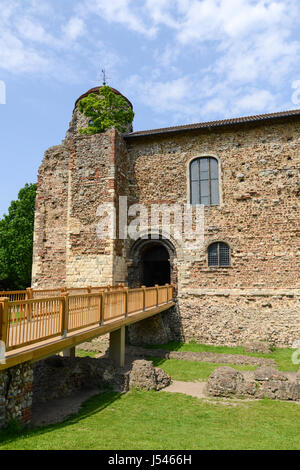 Colchester Castle, Colchester, Essex, England, UK Stock Photo