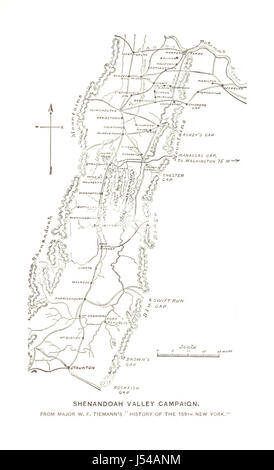 Image taken from page 411 of 'History of the Nineteenth Army Corps [of the Federal Army, 1861-5]' Stock Photo