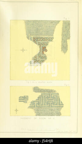 Manor of Tockington, co. Gloucester, and the Roman villa ... Reprinted from the Transactions of the Bristol and Gloucestershire Archæological Society, etc Stock Photo