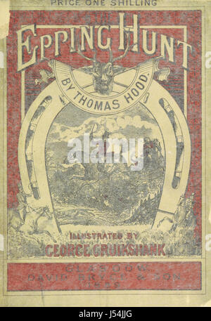 The Epping Hunt ... Illustrated ... after the designs of George Cruikshank ... New edition Stock Photo