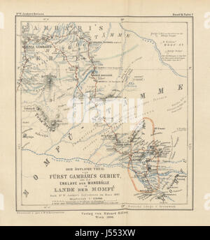 Image taken from page 73 of 'Dr. Wilh. Junker's Reisen in Afrika 1875-1886. Nach seinen Tagebüchern unter der Mitwirkung von R. Buchta herausgegeben von dem Reisenden ... Mit ... Original-Illustrationen, etc' Stock Photo