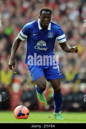 ROMELU LUKAKU EVERTON FC EMIRATES STADIUM LONDON ENGLAND 08 March 2014 Stock Photo