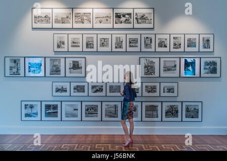 London, UK. 17th May, 2017. Works by Leigh Friedlander in the Thomas Zander Gallery - Photo London, an international photography event befitting in its third edition, Along with the selection of the world's leading galleries showing at the Fair, Photo London presents the Discovery section for the most exciting emerging galleries and artists. There is also a Public Programme bringing together special exhibitions and talks. The event runs until 21 May. London 17 May 2017. Credit: Guy Bell/Alamy Live News Credit: Guy Bell/Alamy Live News Stock Photo