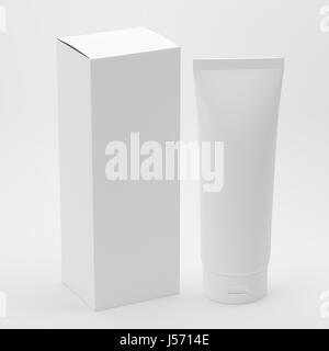 Download Toothpaste package mockup, blank black tube isolated, 3d ...