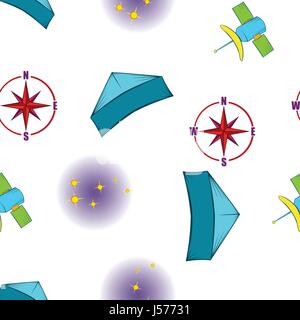 Find way pattern, cartoon style Stock Vector