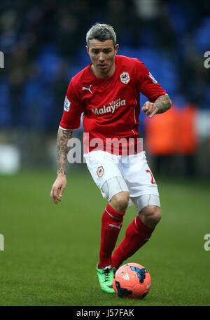 Maillot domicile football signé Cardiff City FC 2009-2010 (S