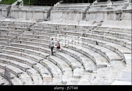 Plovdiv Roman Theatre in Bulgaria Stock Photo