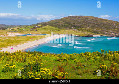 Barleycove beach, aka Barlycove beach, Wild Atlantic Coast, County Cork, Republic of Ireland.  Eire. Stock Photo