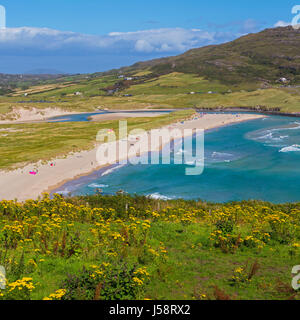 Barleycove beach, aka Barlycove beach, Wild Atlantic Coast, County Cork, Republic of Ireland.  Eire. Stock Photo