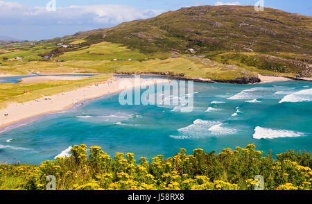 Barleycove beach, aka Barlycove beach, Wild Atlantic Coast, County Cork, Republic of Ireland.  Eire. Stock Photo