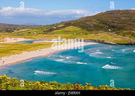 Barleycove beach, aka Barlycove beach, Wild Atlantic Coast, County Cork, Republic of Ireland.  Eire. Stock Photo