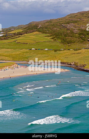 Barleycove beach, aka Barlycove beach, Wild Atlantic Coast, County Cork, Republic of Ireland.  Eire. Stock Photo