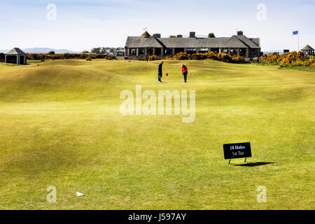 Himalayas Putting course, St Andrews, Fife, Scotland, UK Stock Photo