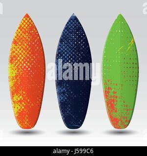 Vector Surfboard Design Templates Stock Vector Image & Art - Alamy