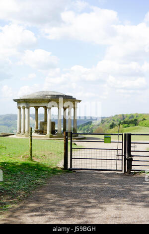 The Inglis Memorial Pavillion, Reigate Hill, North Downs, Surrey Stock Photo