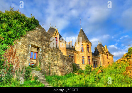 Chateau de Bressuire, a castle in France Stock Photo