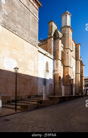 West facade of Santa Maria de la Asuncion Church, Carmona, province of Seville, Spain Stock Photo