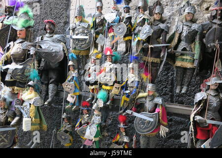 Clay figurines and souvenirs Stock Photo