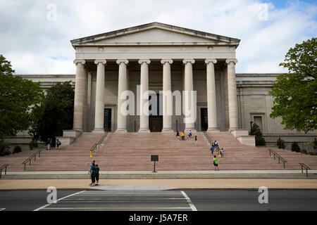the national gallery of art Washington DC USA Stock Photo