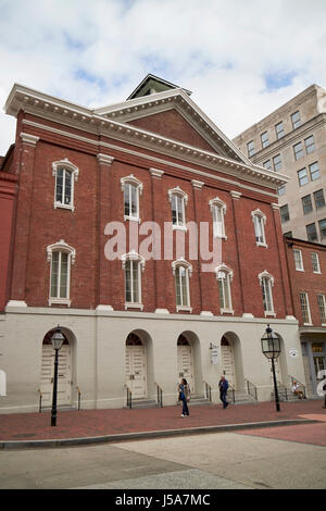 ford's theatre where abraham lincoln was shot Washington DC USA Stock Photo