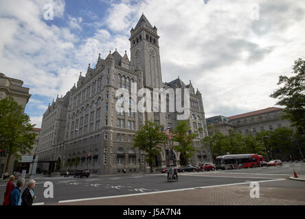 trump international hotel Washington DC USA Stock Photo