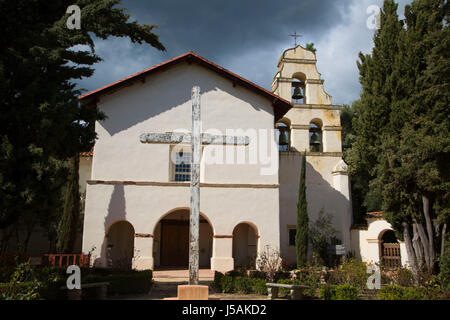 Mission San Juan Bautista, San Juan Bautista, California Stock Photo