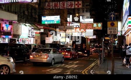 Neon signs portland street kowloon hong kong Stock Photo: 14780229 - Alamy