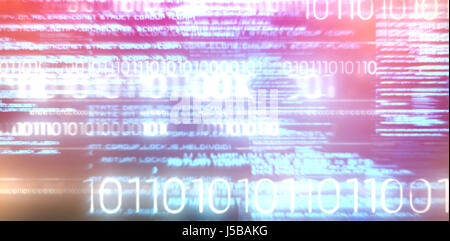 Blue background with vignette against blue texts Stock Photo