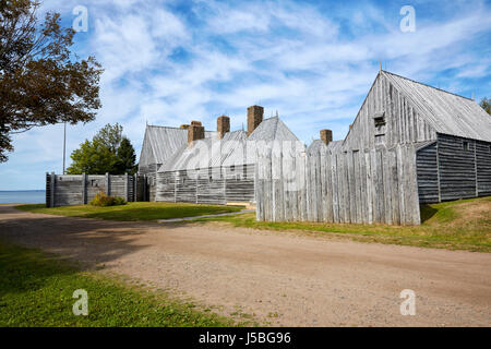 Port-Royal National Historic Site, Port Royal, Nova Scotia Stock Photo