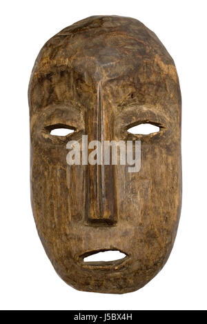 male mask with clipping path Stock Photo