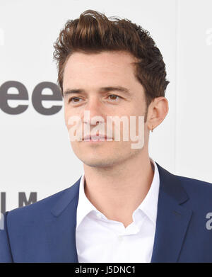 ORLANDO BLOOM UK film actor in February 2017. Photo Jeffrey Mayer Stock Photo