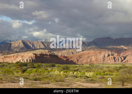 Quebrada de las Conchas (Quebrada de Cafayate), Salta Province, Argentina Stock Photo