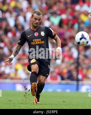 WESLEY SNEIJDER GALATASARAY LONDON  UK 04 August 2013 Stock Photo