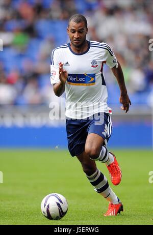 DAVID N'GOG BOLTON WANDERERS FC REEBOK STADIUM BOLTON ENGLAND 10 August 2013 Stock Photo