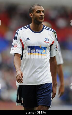 DAVID NGOG BOLTON WANDERERS FC BOLTON WANDERERS FC REEBOK STADIUM BOLTON ENGLAND 10 August 2013 Stock Photo