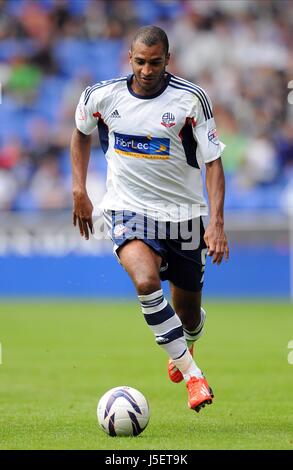 DAVID NGOG BOLTON WANDERERS FC BOLTON WANDERERS FC REEBOK STADIUM BOLTON ENGLAND 10 August 2013 Stock Photo